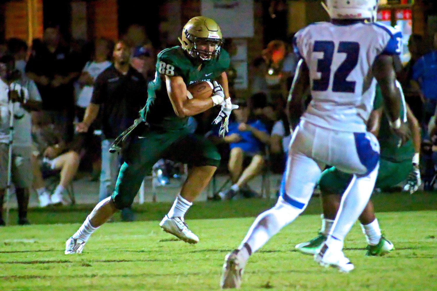 One key figure in the 2017 version will be returning tight end Nick Ferendo, who has become a reliable, over -the-middle pass catcher for either of two Fleming Island quarterbacks.