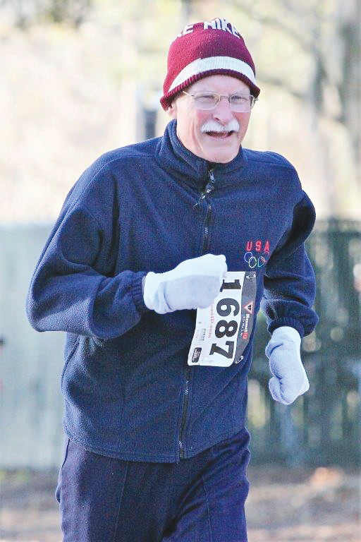 Ageless wonder Tom Graham, 74, got second in his age group in an impressive 26:27.