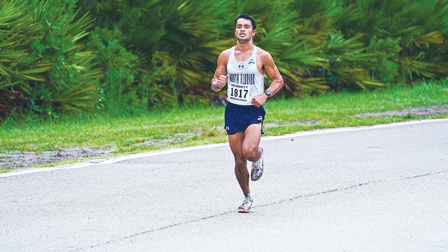Former Fleming Island High cross-country standout Kameron Wallizada now runs for the University of North Florida.